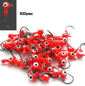 Five Color Fish Hook In Bulk (Option: Red-7g-50PCS)