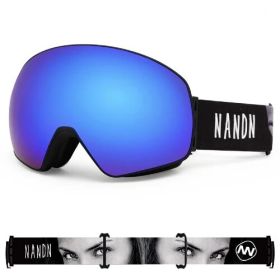 NANDN SNOW ski goggles ATTITUDE NG8 (Option: Black Frame Blue)