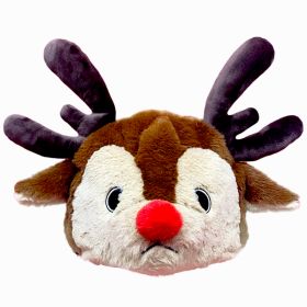 Snow Cartoon Face Protection Riding Ornament Hat (Option: Elk)