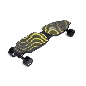 Wireless Electric Skateboard Four-wheel Foldable (Option: Wasp)