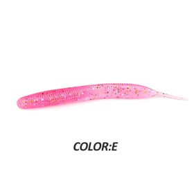 Larva 7.4cm10CM Road Subsoft Bait Monochrome Salt (Option: E-7.4cm 20pcs)