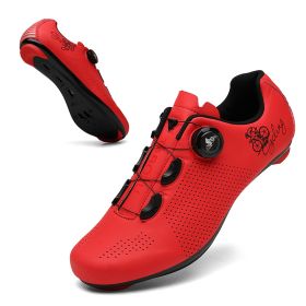 Men's And Women's Fashion Outdoor Casual Mountain Riding Shoes (Option: T28 Red Road Style-39)