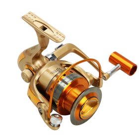 Metal Head Rocker Fishing Reel Fishing Reel Spinning Wheel Sea Rod Wheel (Option: Orange-3000style)